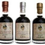 Tris Balsamic Vinegar Modena IGP Acetaia Valeri