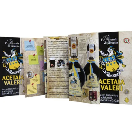 Pieghevoli Aceto Balsamico Acetaia Valeri