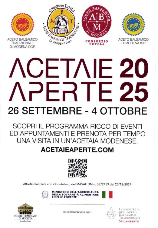 Acetaie Aperte 2025
