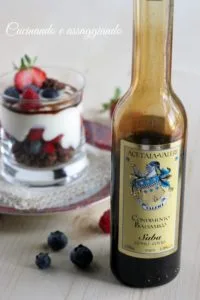 yogurt balsamico